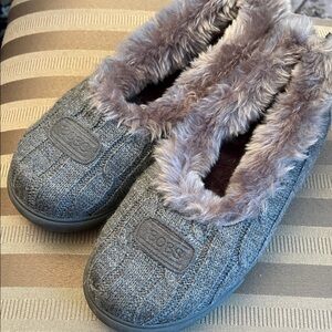 Bobs Skechers Women's Cozy Gray Slippers